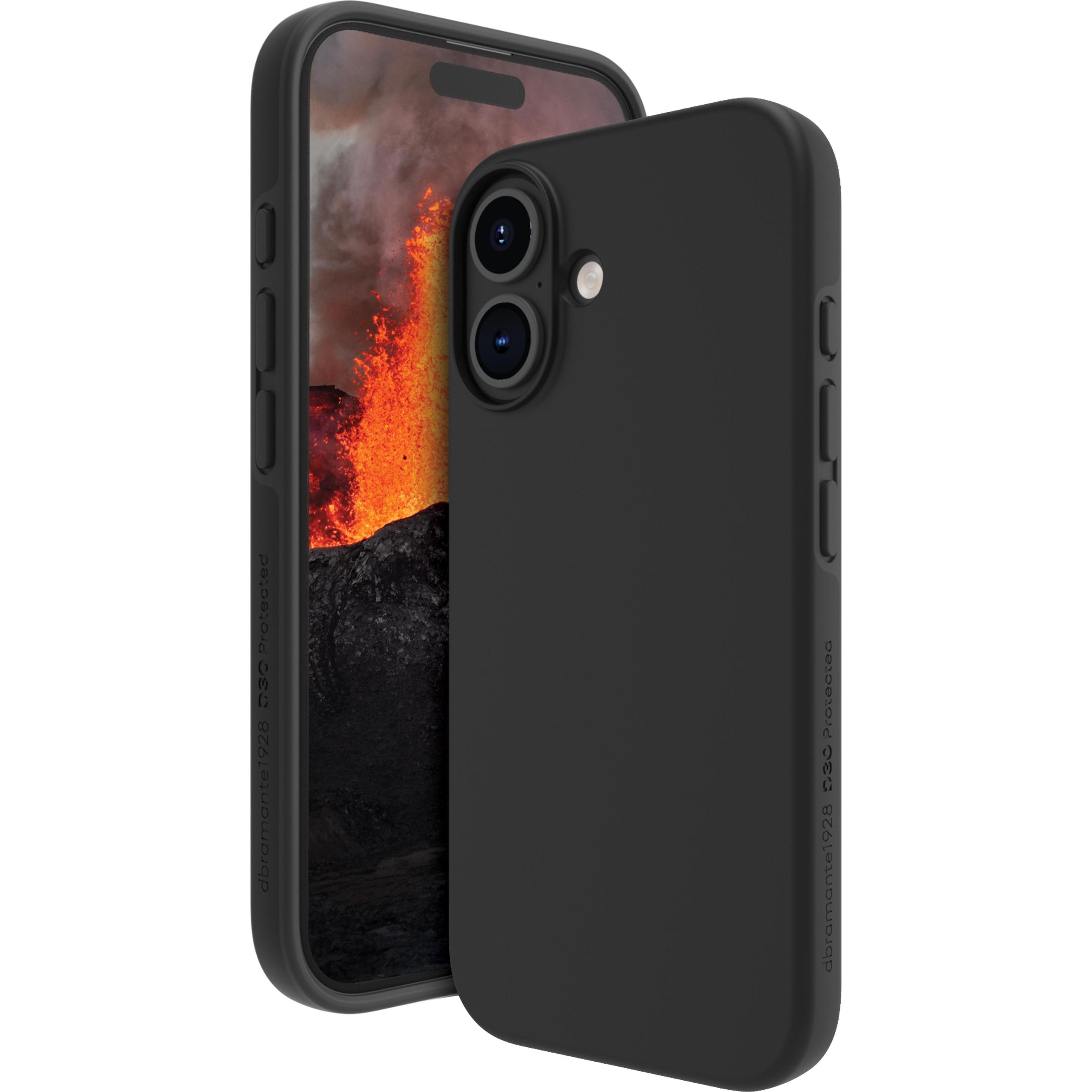 dbramante1928 Iceland Ultra D3O (Apple iPhone 16), Smartphone Hülle, Schwarz