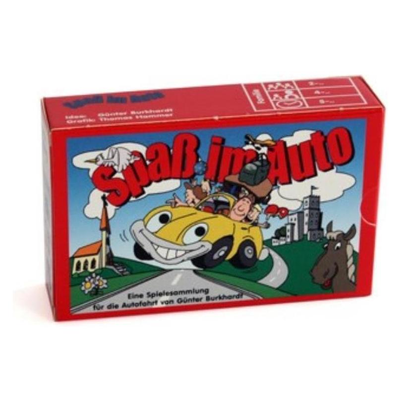 Adlung-Spiele ADL31028 - Plezier in de auto - Kaartspel (GB, DE, FR, IT), voor 1+ spelers, leeftijd 4+. (Frans, 1 - 2 Spelers)