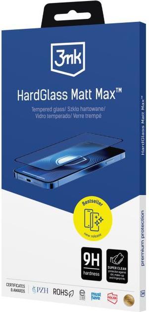 Actual product image 3MK HardGlass Matt Max Sam S24+ S926 (1 pcs., Samsung Galaxy S24+)