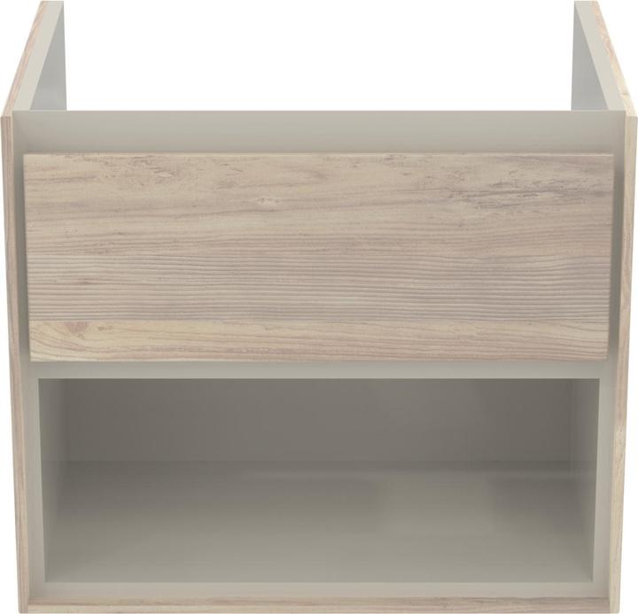 Actual product image Ideal Standard IDS vanity unit CONNECT AIR 600x440x517mm pine h. dec / brown matt (60 x 44 x 52 cm)