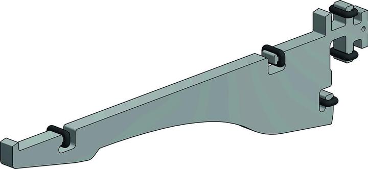 Produktbild Längle Glas-System Glastablarträger LÄNGLE AL-WALL LITE (1 Stk.)