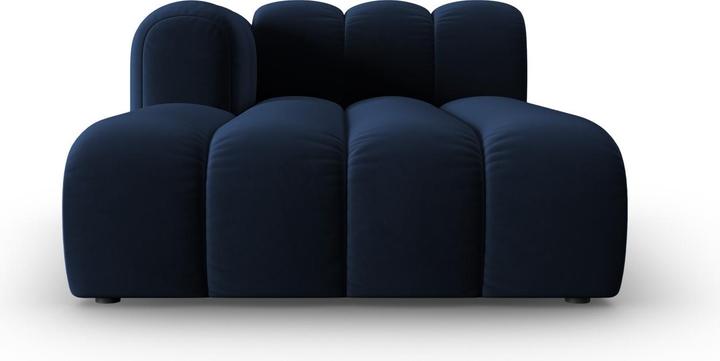 Image du produit Micadoni Velours Méridienne Gauche, "Lupine", 2 Places, 117x177x70Fabriqué en Europe (Recamière)