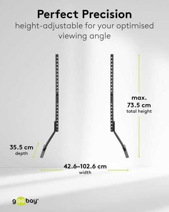 Produktbild Goobay TV-Standfüsse (50 kg, 32" - 70")