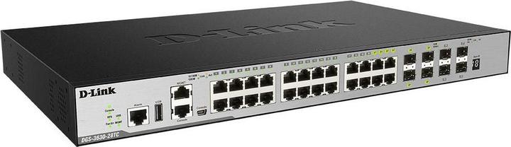 Produktbild D-Link 28-PORT LAYER 3 GB STACK SWITC (20 Ports)