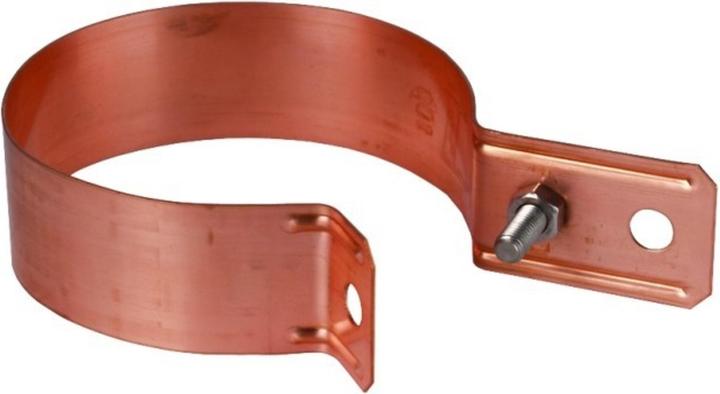 Dehn Rain pipe clamp D 100mm Cu w. 420107