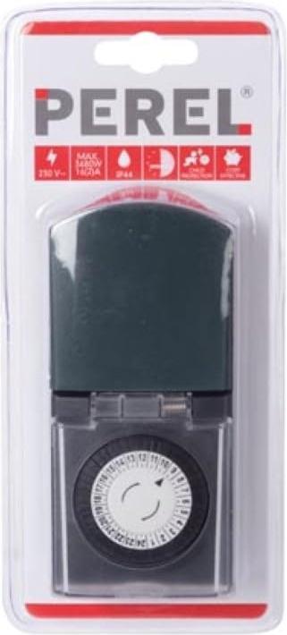 Produktbild Velleman Zeitschaltuhr - Analog - Für Den Aussenbereich - Stecker-Typ E (Französisches System)