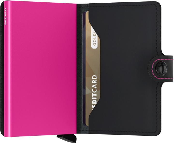 Actual product image Secrid Mini Wallet Matte & Fuchsia