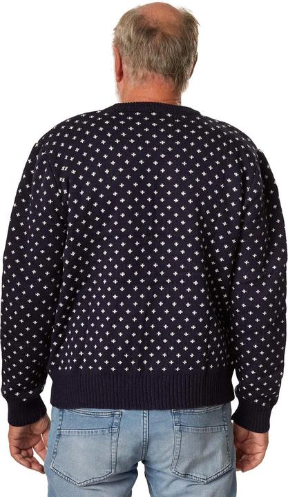 Immagine prodotto tectake Pullover natalizio Tormenta di neve blu-bianco (XXL)