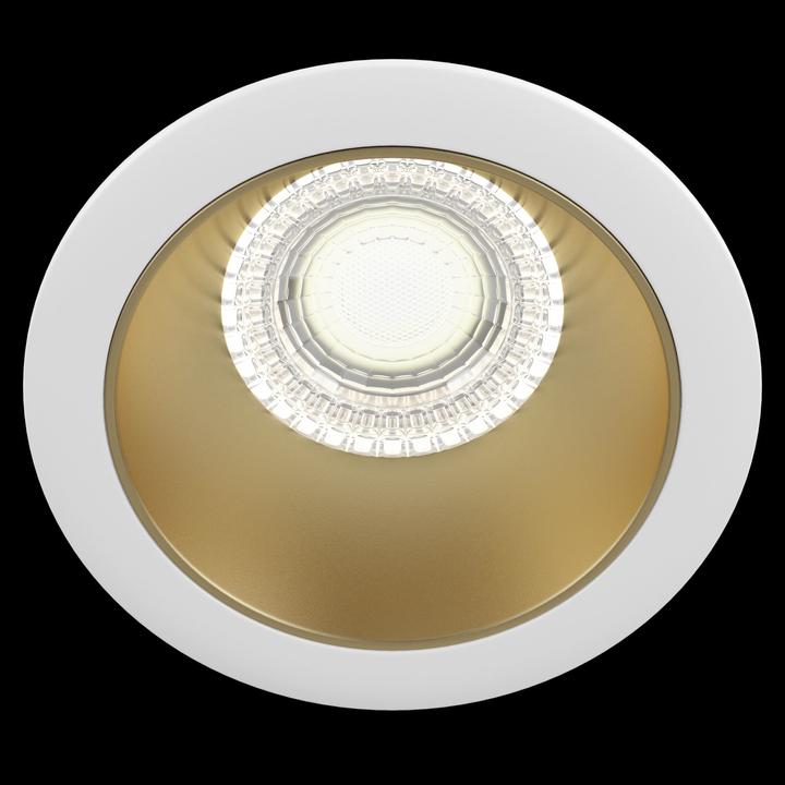 Produktbild Maytoni Share Downlight, Einbauleuchte GU10 Gold-Weiss Ø86mm (GU10)