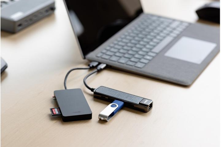 Produktbild Onit Card Reader Extern USB-C 3-in-1 (USB 3.2)