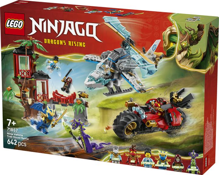 Actual product image LEGO Showdown am Baumhaus mit dem Ninja-Bike