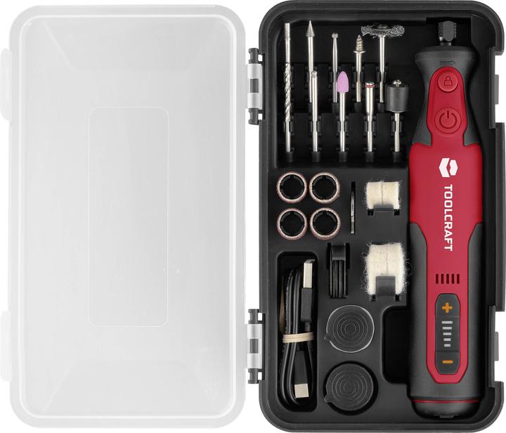 Actual product image Toolcraft Graviergerät inkl. Koffer, inkl. Ladekabel 7.2 V