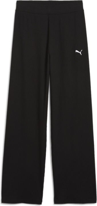 Puma ESS ELEVATED High-Waist Straight Leg Rib Pant