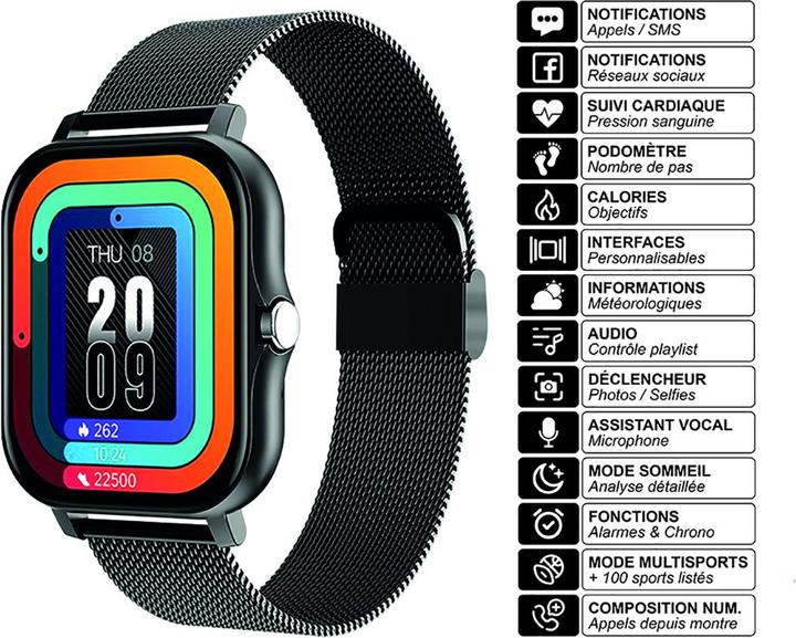 Actual product image Avizar AVJ-FE650 Smartwatch (40 mm)