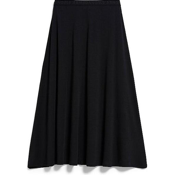 Armedangels, Damen, Röcke, Midirock ILENIAA LARAA, Schwarz, (XL)