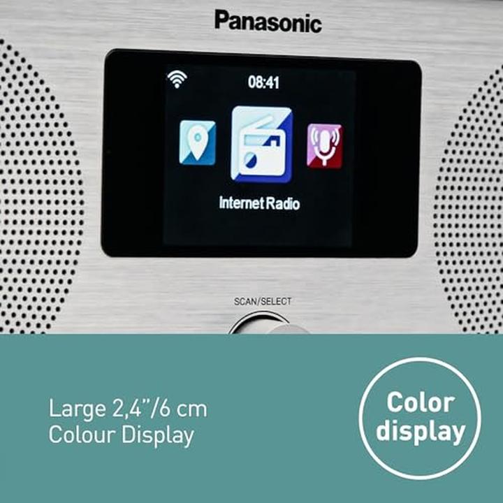 Actual product image Panasonic RF-D40EG-K (FM, Web radio, DAB+, Bluetooth, Wi-Fi)