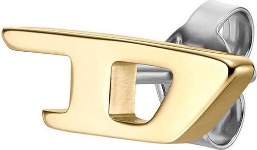 Diesel Gold Plated Steel Single Earring Dx1520710 (Acier)