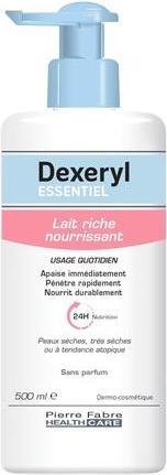 Produktbild Pierre Fabre Health Care Dexeryl Essentiel Nourishing Rich Milk 500ml (Körperlotion, 500 ml)