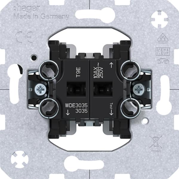 Hager Wde3035, Pulsante + Interruttore