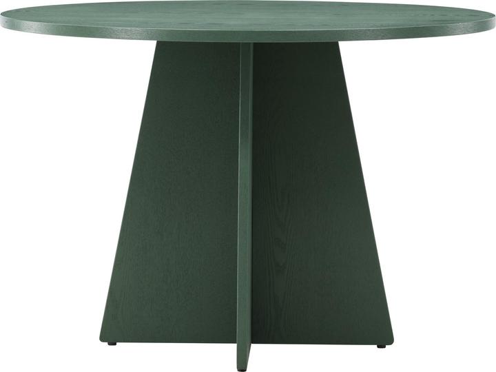 Piano del tavolo: verde oliva, Telaio: verde oliva