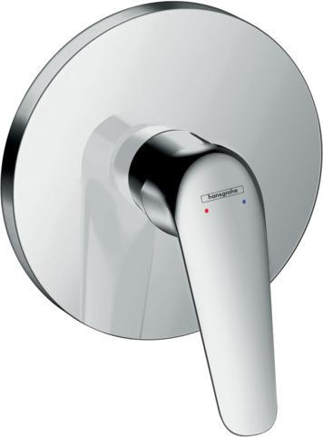 Produktbild hansgrohe HG Fertigmontageset NOVUS für Unterputz Brausemischer chrom