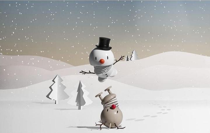 Actual product image Hoptimist Display Bumble Reindeer M, Brown