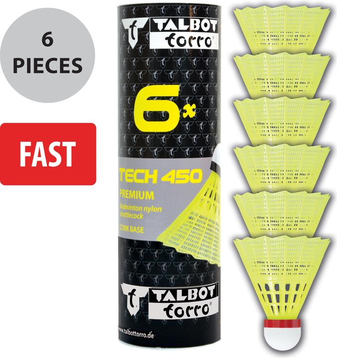 Actual product image Talbot Torro TT LOT. TECH 450 yellow fast 6szt.
