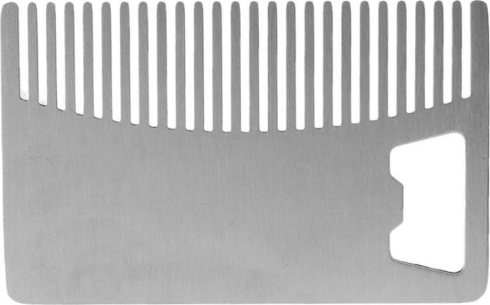 Immagine prodotto Ueli Express Pettine da barba e apribottiglie 2 in 1 in formato carta di credito