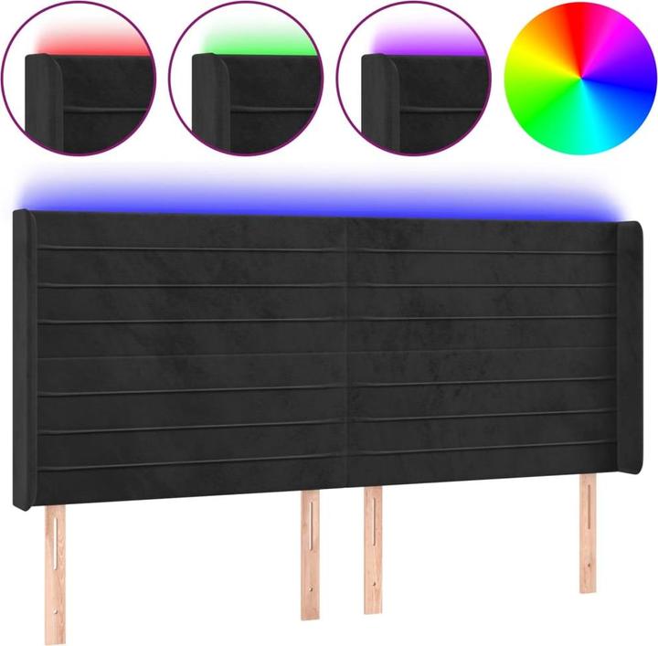 Image du produit vidaXL LED Kopfteil (183 x 16 x 128 cm)