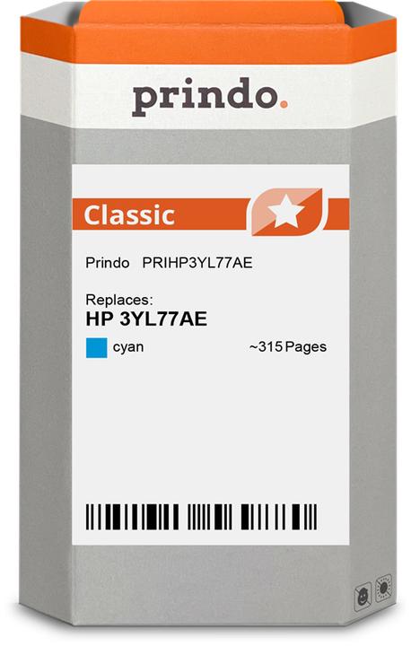 Produktbild Prindo Classic Cyan Cartouche d'encre PRIHP3YL77AE (C)