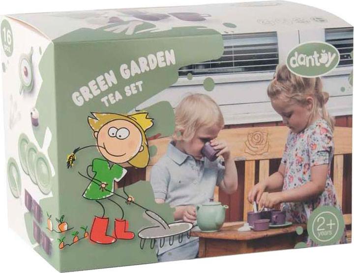 Actual product image dantoy Green Garden Tea Set (4782)