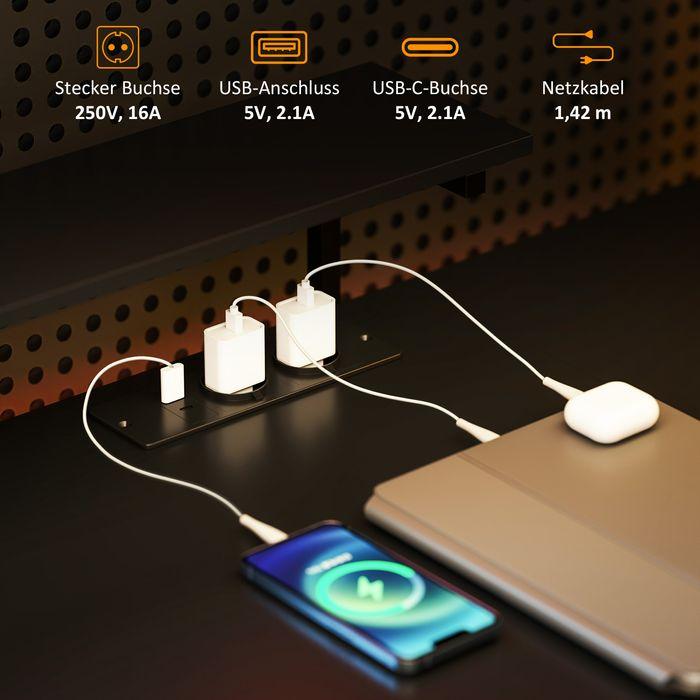 Image du produit Swisshandel24 Bureau (137 x 140 x 139.50 cm)