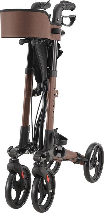Produktbild Juskys Klappbarer Rollator Vital mit Sitzfläche & Einkaufstasche