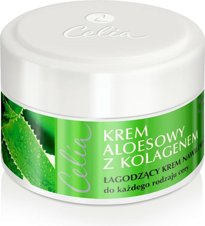 Actual product image Celia Collagen Soothing Aloe Vera Facial Moisturiser 50Ml (50 ml, Day cream)