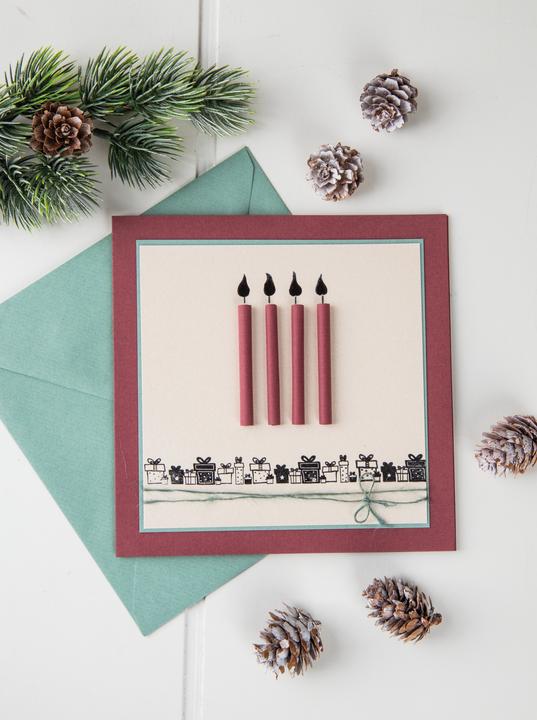 Produktbild Rayher Clear Stamps "Weihnachtsbordüren"