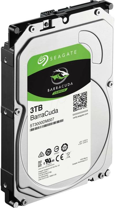 Productafbeelding Seagate BarraCuda (3 TB, 3.5", SMR)