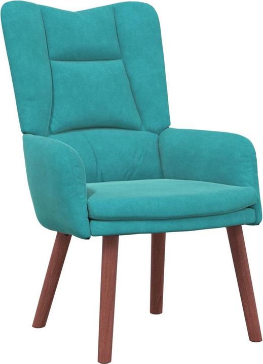 Produktbild VidaXL Relaxsessel Türkis Samt