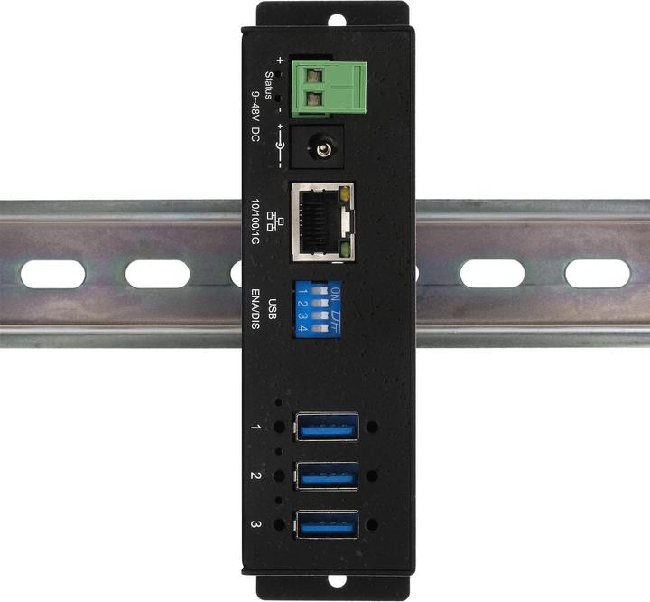 Actual product image Exsys USB-Devicesever Ethernet 1Gbps