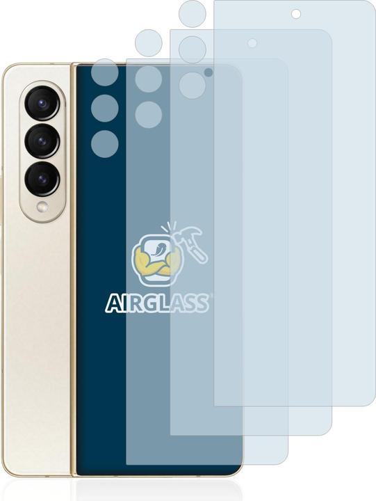 Produktbild BROTECT AirGlass Panzerglasfolie (3 Stk., Samsung Galaxy Z Fold4)