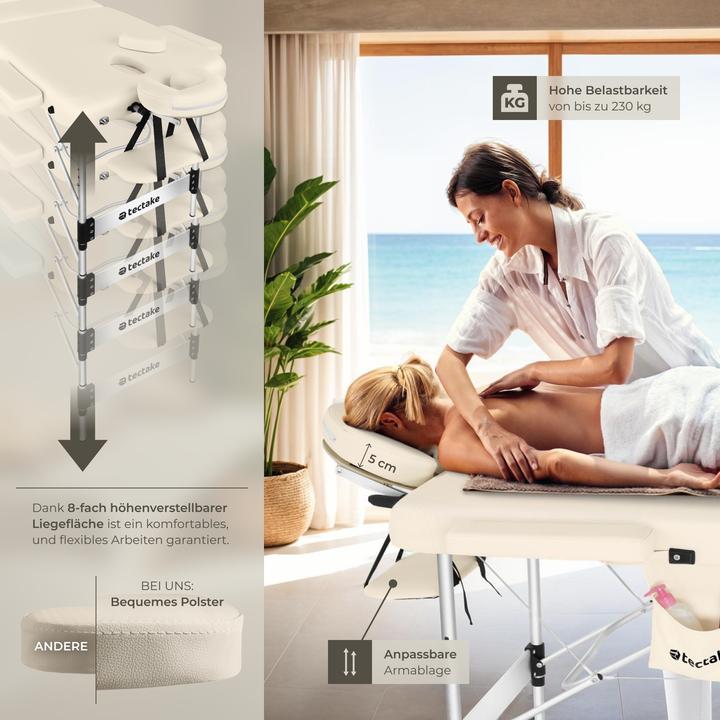 Produktbild tectake Massageliege