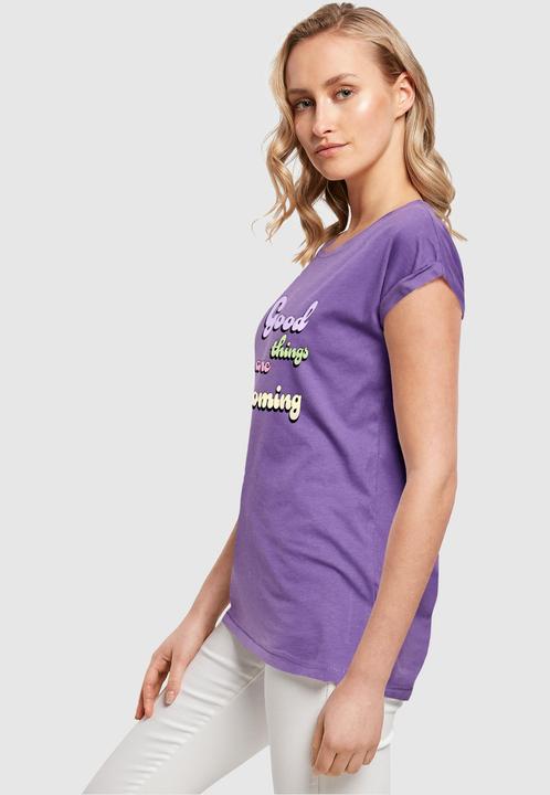 Image du produit Merchcode Ladies Good Things Extended Shoulder Tee - 112623 (M)