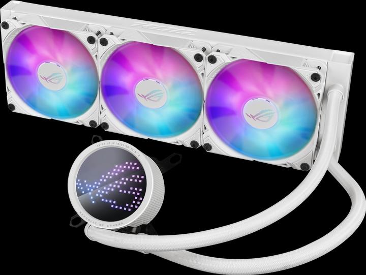 Actual product image ASUS CTE ROG RYUO III 360 ARGB White Edition