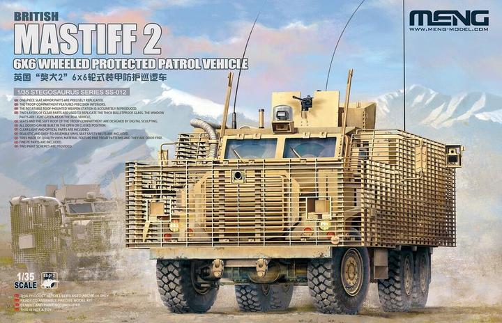 Produktbild Meng-Model British Mastiff 2 6X6 Wheeled Protected Patrol Vehicle