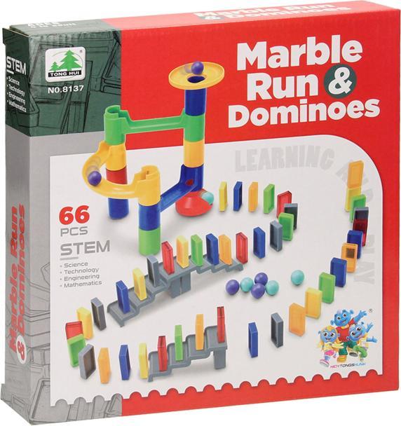 Actual product image Marble run and domino set