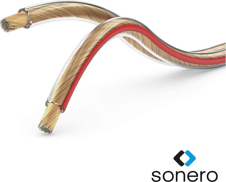 Produktbild Sonero Lautsprecherkabel 4,00mm² CCA 50 m (50 m)