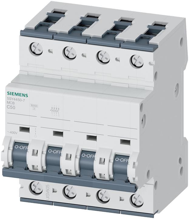 Produktbild Siemens Circuit breaker 400V 10kA 4P 50A