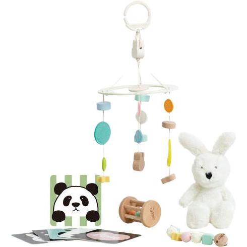 Tooky Toy, Halsschmuck, Baby Hello Spielzeugkiste 0–6 Monate, (Hout)