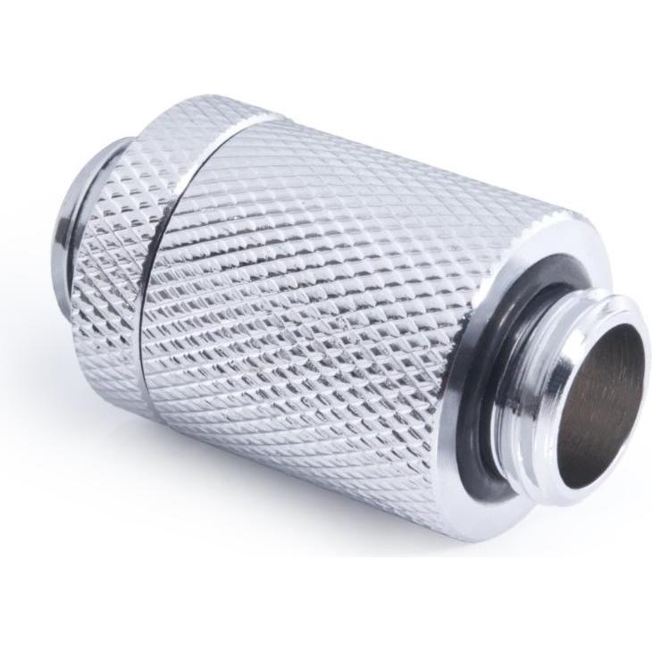Alphacool ES D-Plug 25,5mm G1/4 AG auf G1/4 AG - 1021898, Wasserkühlung Anschluss, Silber