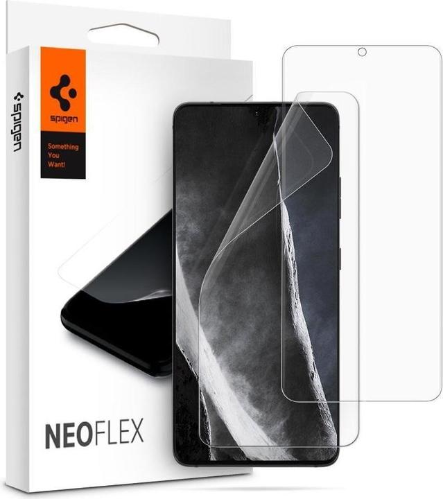 Actual product image Spigen Hydraulic Film Neo Flex Galaxy S21 Ultra (2 Piece, Samsung Galaxy S21 Ultra)