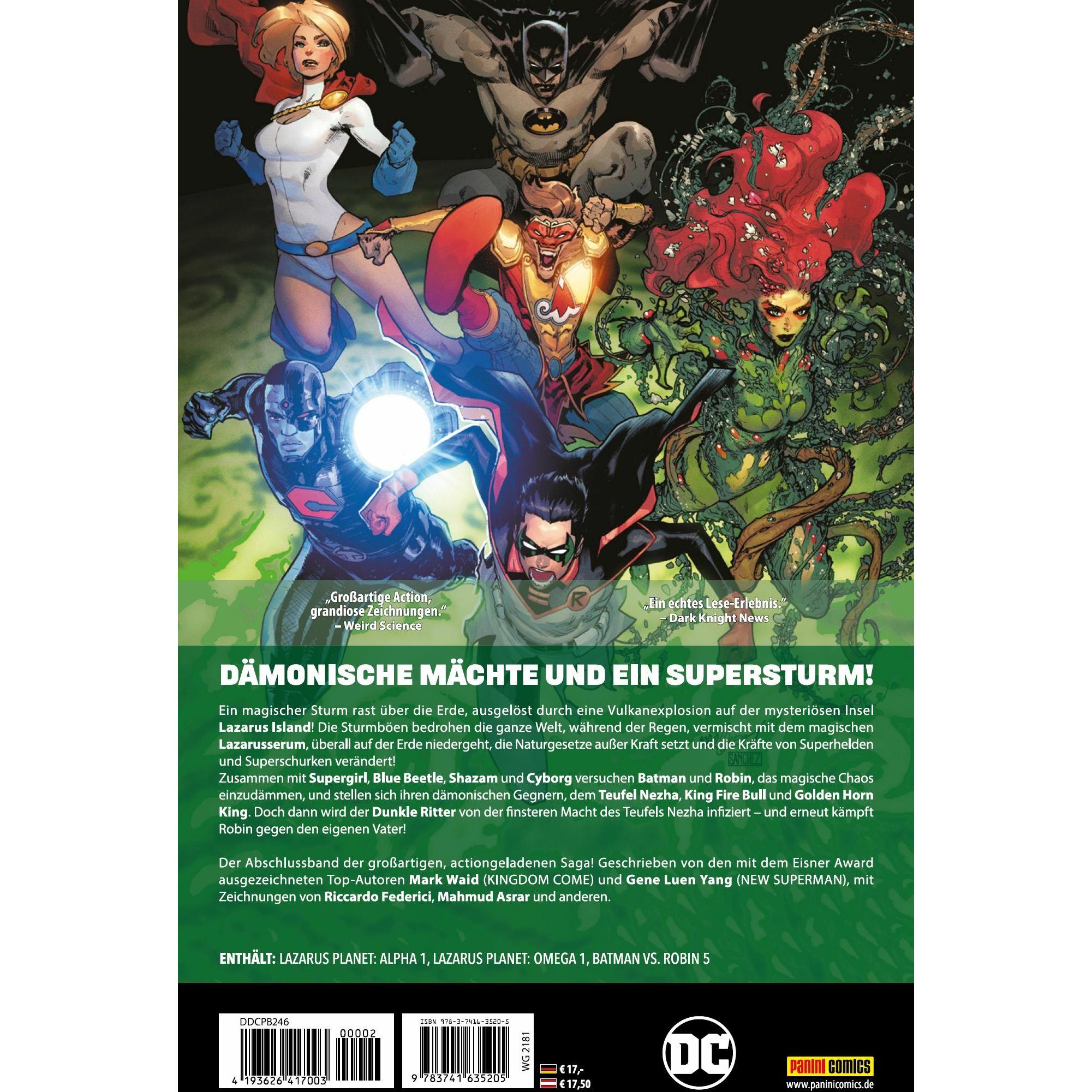 Thumbnail - Batman vs. Robin, Belletristik von Frank Rehfeld, Mark Waid, Riccardo Federici, Gene Luen Yang, Billy Tan